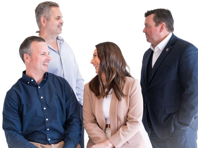 Total Advice Partners team members casually conversing